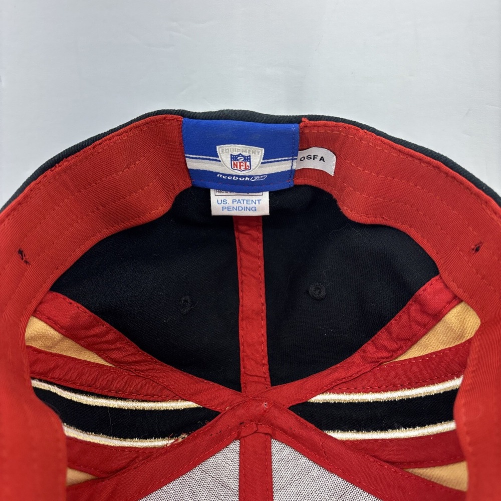 Vintage 90s NFL San Francisco 49ers Reebok‎ Equipment Ball Cap OSFA Fitted Rare - Picture 14 of 16